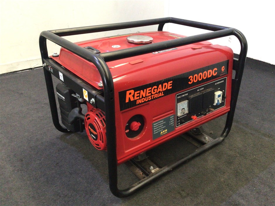 Renegade 3000DC Generator Auction (00067045935) Grays Australia