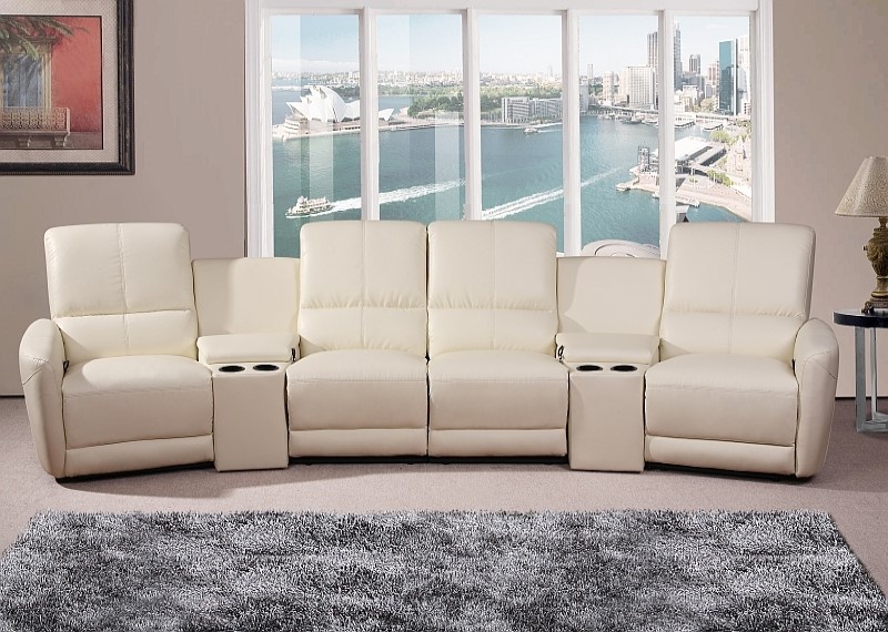 4 seater deals home theatre recliner