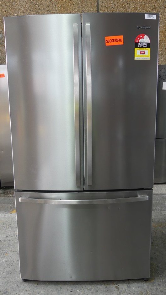Westinghouse 565L French Door Frost Free Fridge WHE6000SB Auction (0019