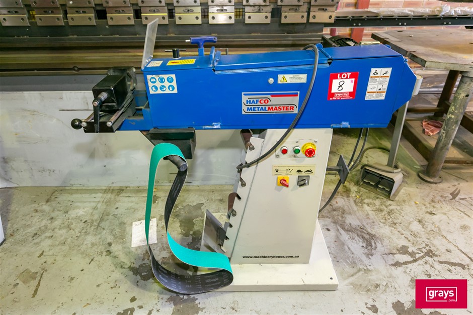 2015 HAFCO PN2000 Tube Notcher Belt Sander Auction (00085053158