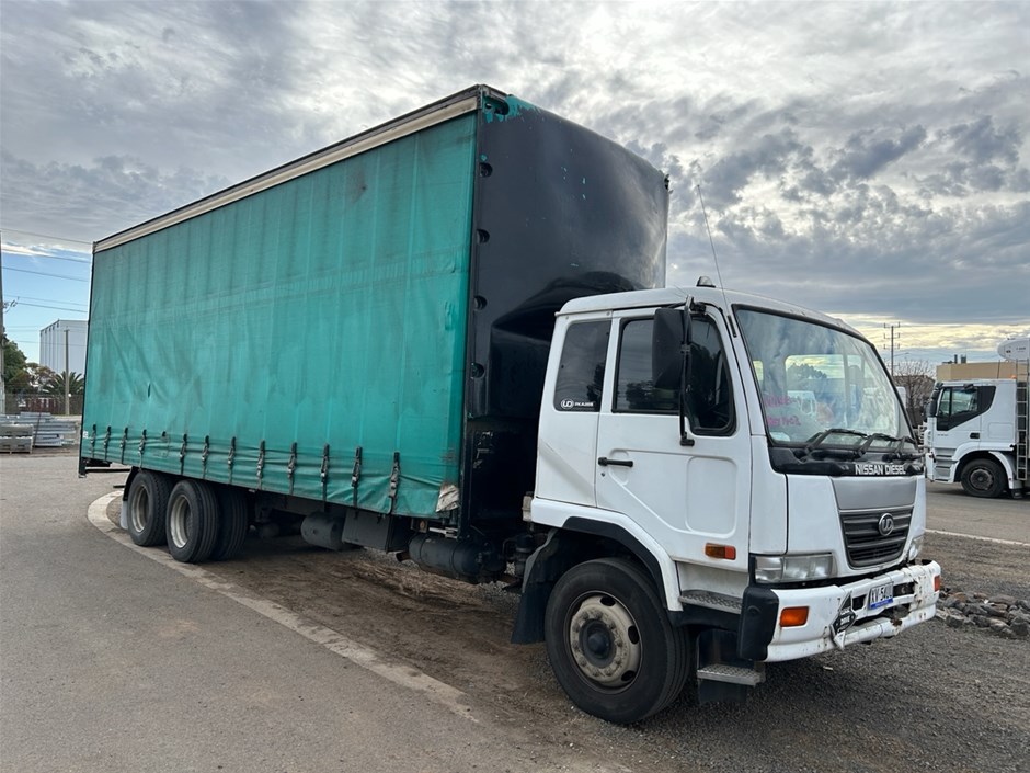 2007 Nissan Diesel UD (6 x 2) Curtainsider Rigid Truck - Vic