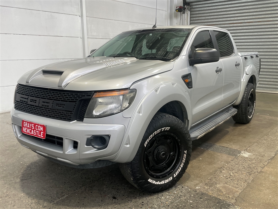 2012 Ford Ranger 4x2 hi-rider PX Automatic Dual Cab Ute Auction (0001 ...