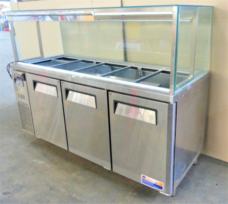 Unreserved Petra Equipment Stainless Steel 3 Door Fridge