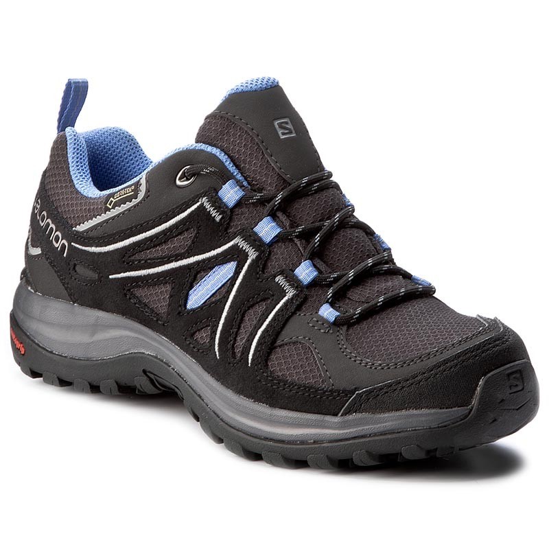 SALOMON Women's Ellipse 2 GTX Hiking Shoes, Size UK 4.5 / 6, Asphalt/Bla Auction | Grays