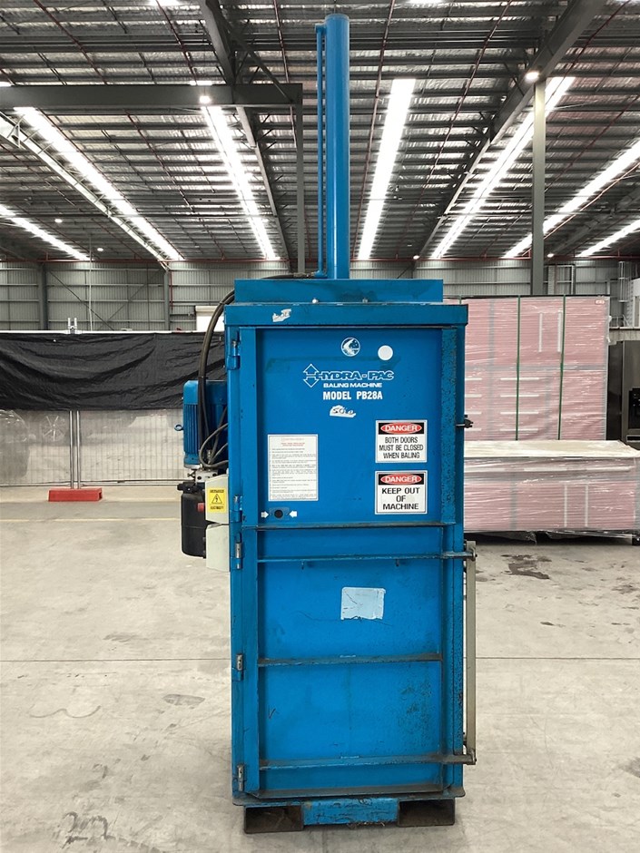 Unreserved Bailing Machine, Drop Saw & Electric Oil Pump 