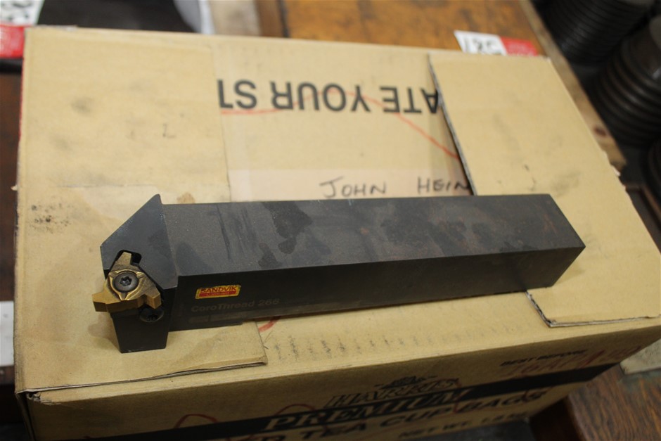 Sandvik Lathe Carbide Tip Cutting Tool Auction (07835053688) Grays
