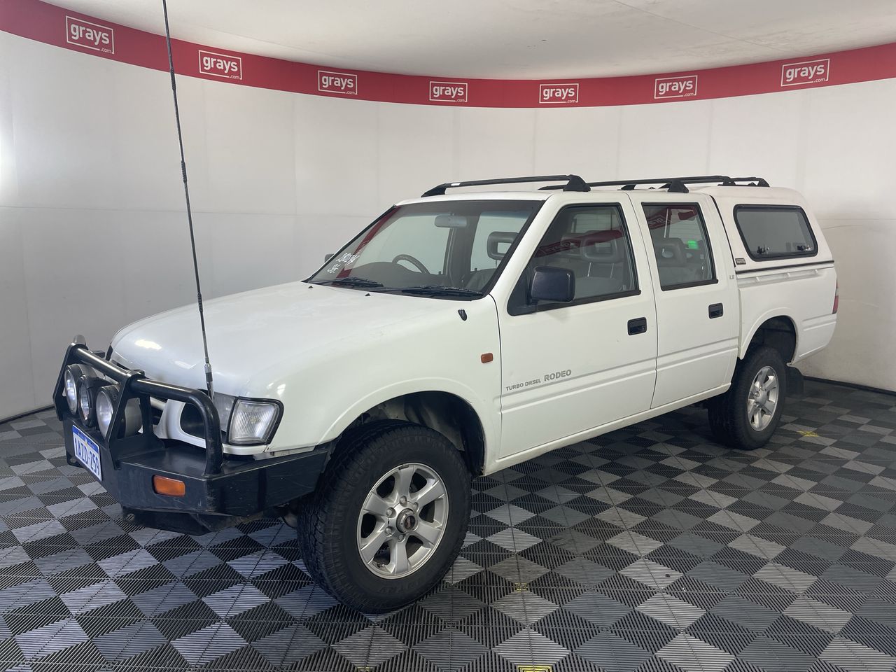 2000 Holden Rodeo LX (4x4) R9 Turbo Diesel Manual Dual Cab Auction ...