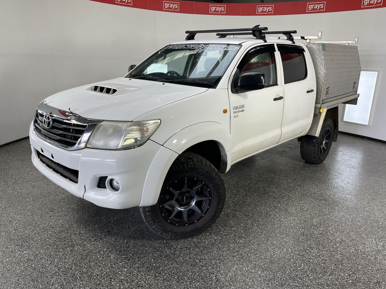 2013 Toyota Hilux SR (4x4) KUN26R T/D Automatic Dual Cab