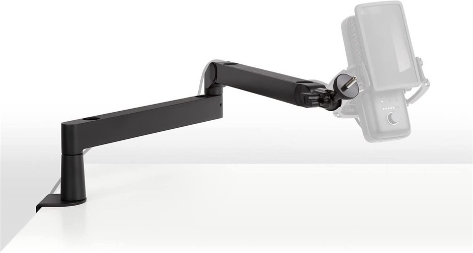 ELGATO Wave Mic Arm LP – Low Profile Swivel Boom, Hidden Cable Channels, Al