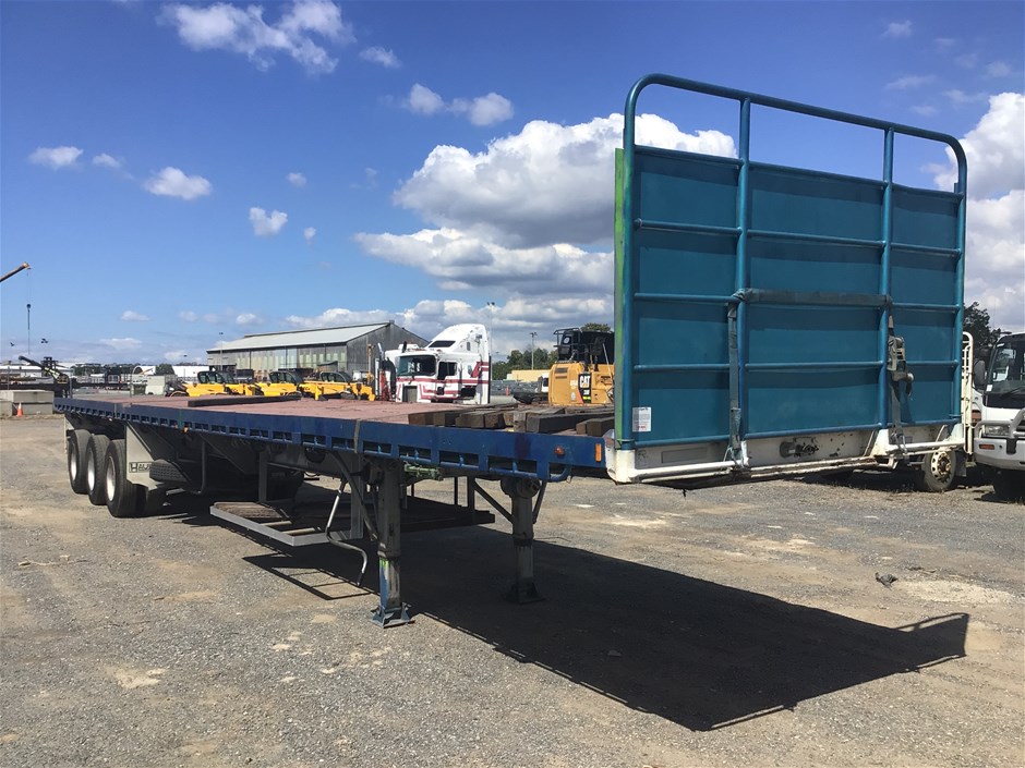 Extendable Trailer Triaxle Flat Top Trailer