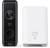 EUFY Video Dual CAM 2K DOORBELL (Battery) with HOMEBASE 2, Black and White,