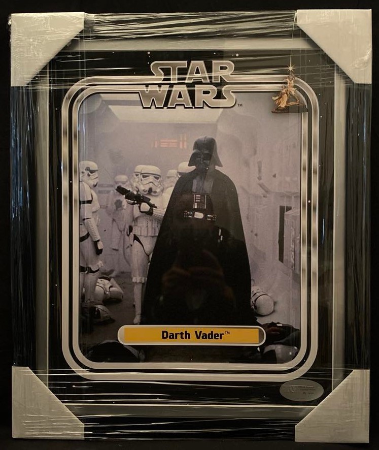 Star Wars Darth Vader framed print Auction (0062-2554773) | Grays Australia