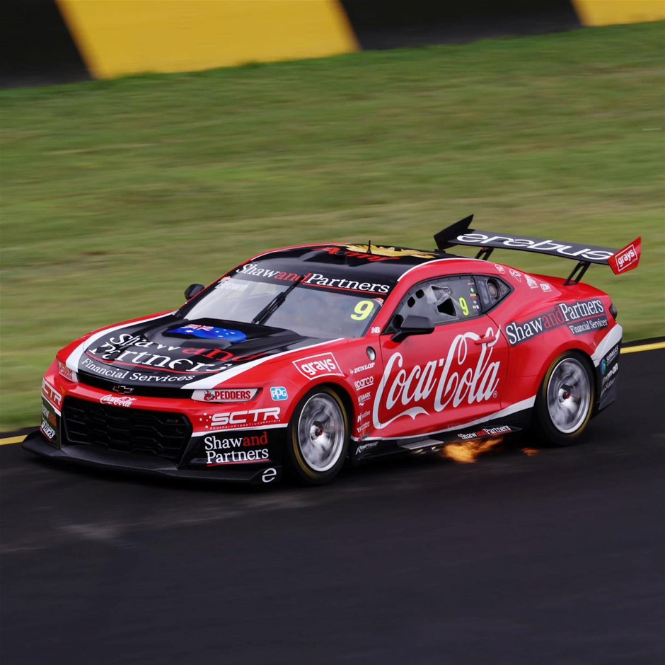 Hot Lap with Perkins in the Coca-Cola Racing by Erebus 18th Sep Sandown ...