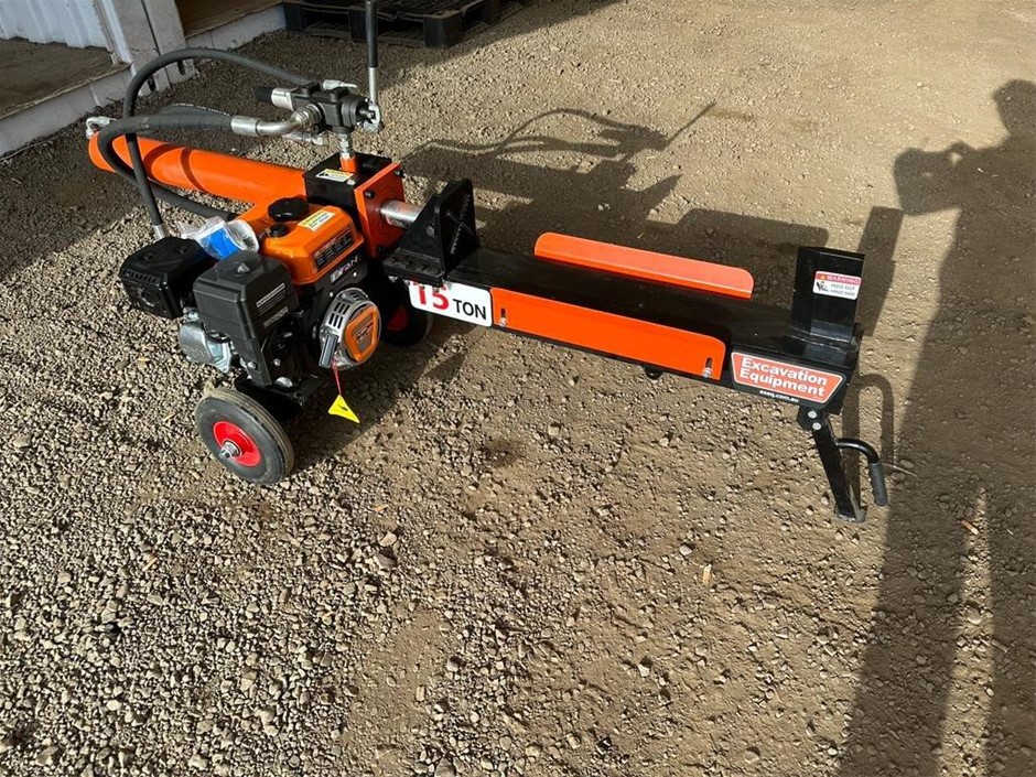 Unused 15 Ton Hydraulic Log Splitters -Toowoomba