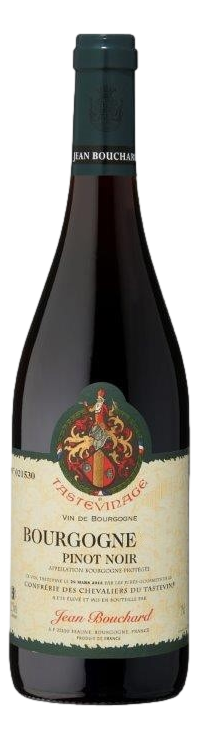 Vin rouge Bourgogne Pinot Noir JEAN BOUCHARD TASTEVINE