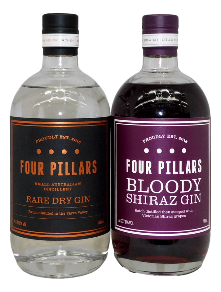 Pack of Assorted Four Pillars Gin (2x 700mL) Auction (005410724898