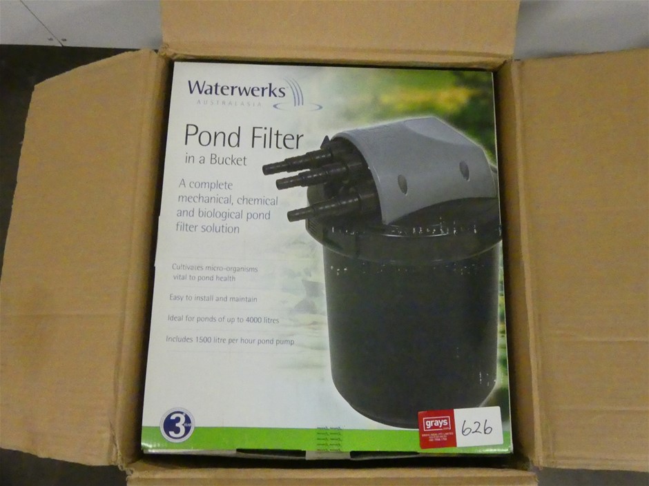 WATERWERKS Pond filter Auction (0626-5053997) | Grays Australia