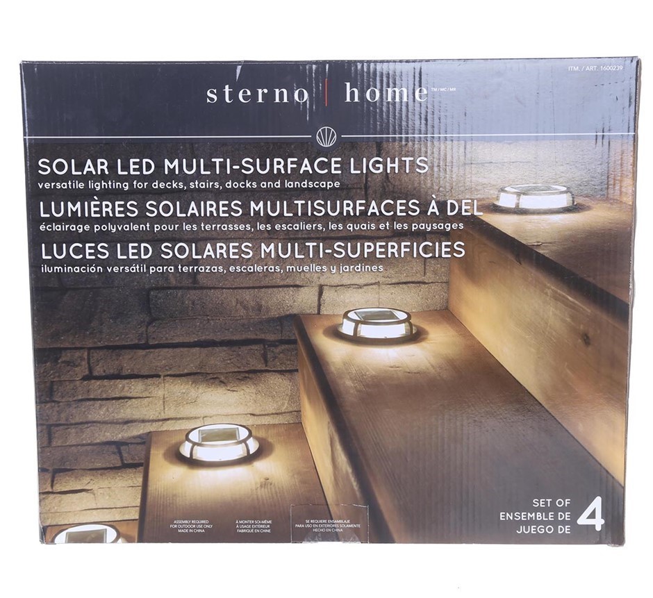 Sterno home deals solar lights costco