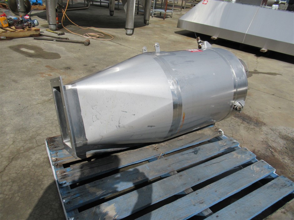 Stainless Steel Powder Hopper Auction (0082-5054079) | Grays Australia