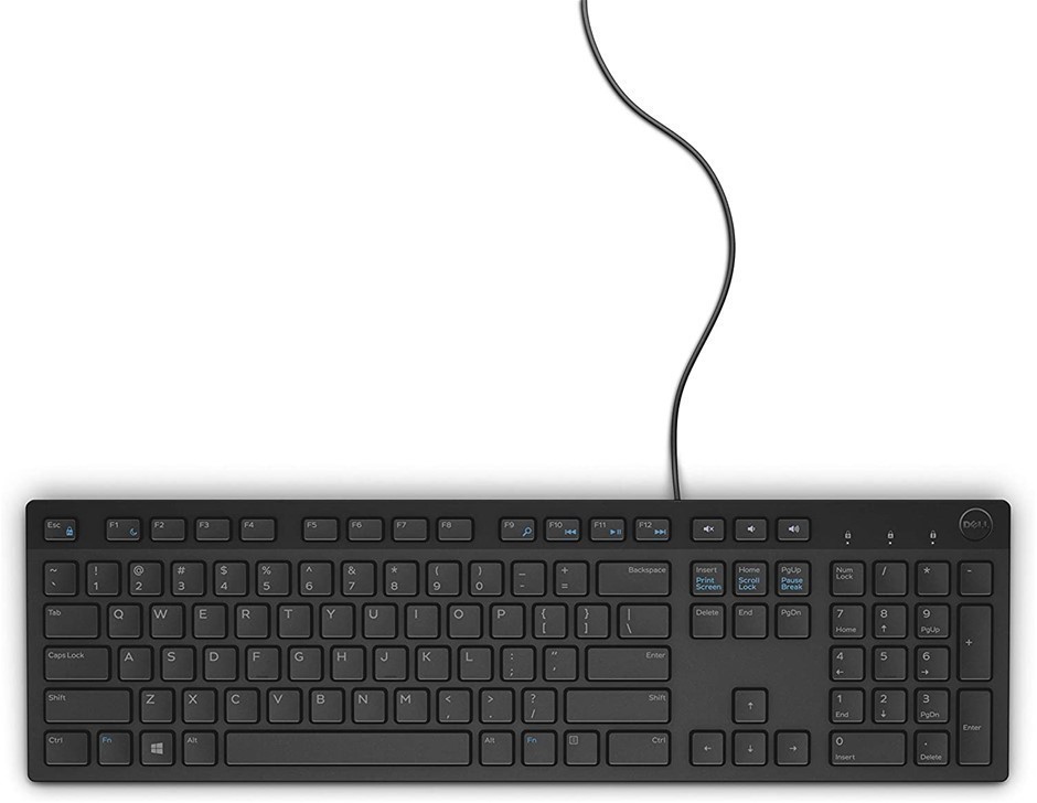 DELL Wired Multimedia Keyboard Black, 580-AHHG. Buyers Note - Discount Fre