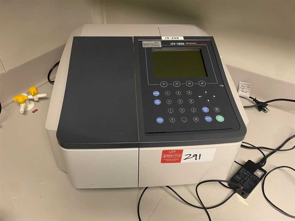 SHIMADZU UV Spectrophotometer Auction (02917047378) Grays Australia