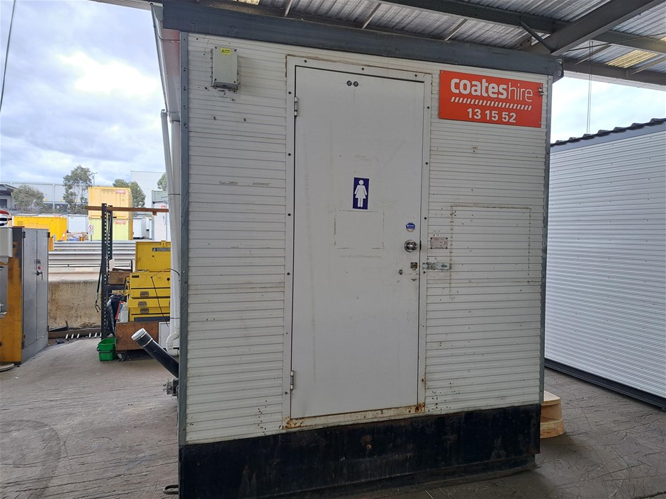 APB 3.6m x 2.4m Ablution Block - Inbuilt waste tank Auction (0002 ...