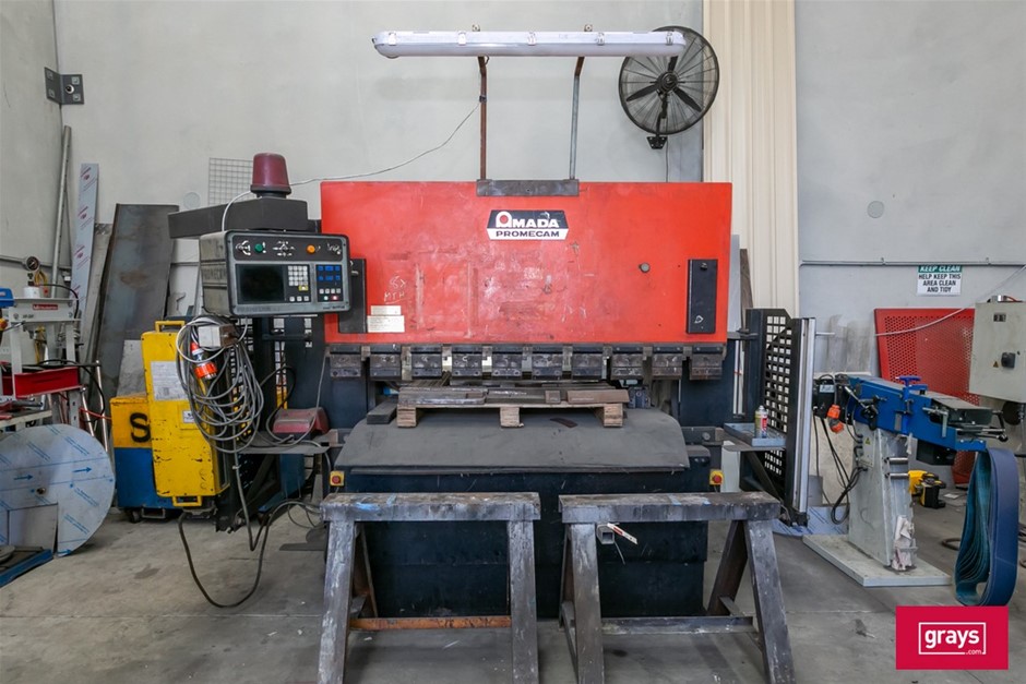 1989 Amada ITPS CNC Hydraulic Press Brake Auction (00025053953
