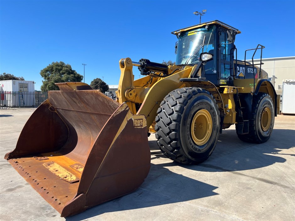 <p>2015 Caterpillar 972M Wheeled Loader (MM163)</p>