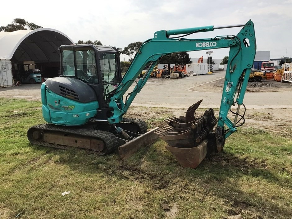 2018 Kobelco SK55SRX-6 Hydraulic Excavator Auction (0002-3026849 ...