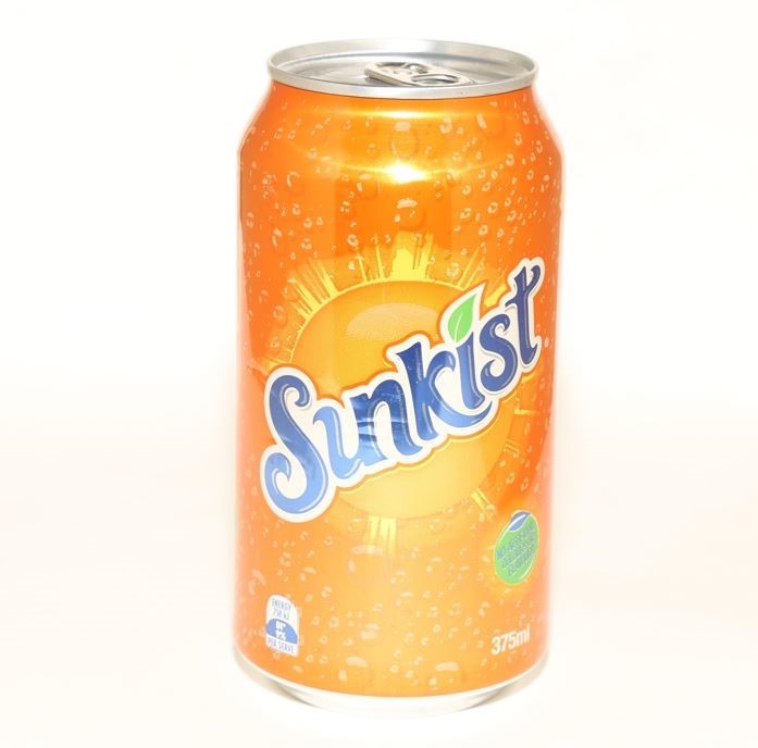 88 x SUNKIST Orange Soft Drink Cans, 375ml. Best Before: 07/2024 ...