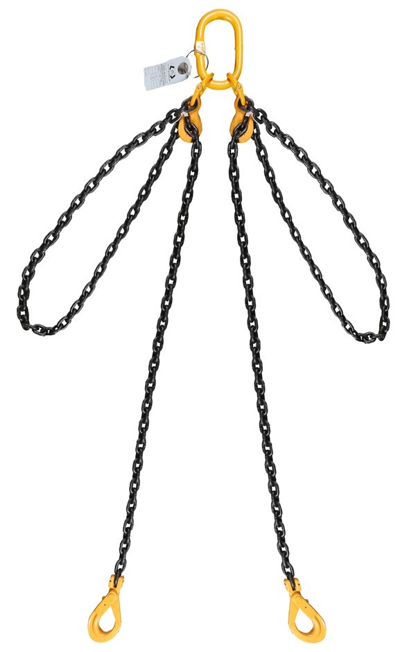 Lifting Chain Sling 2leg Wll 5500kg 10mm Chain X 3m Cw Clevis Self