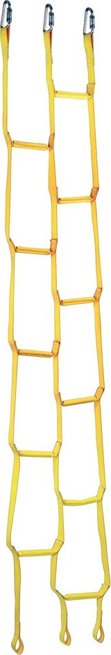 SALA 2.4M Synthetic Webb Rescue Ladder with Reinforced Rigid Staggered ...