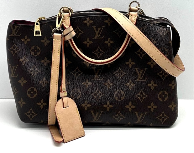 Louis Vuitton Petit Palais PM 2 Way Monogram Handbag Auction (0019-2555320)