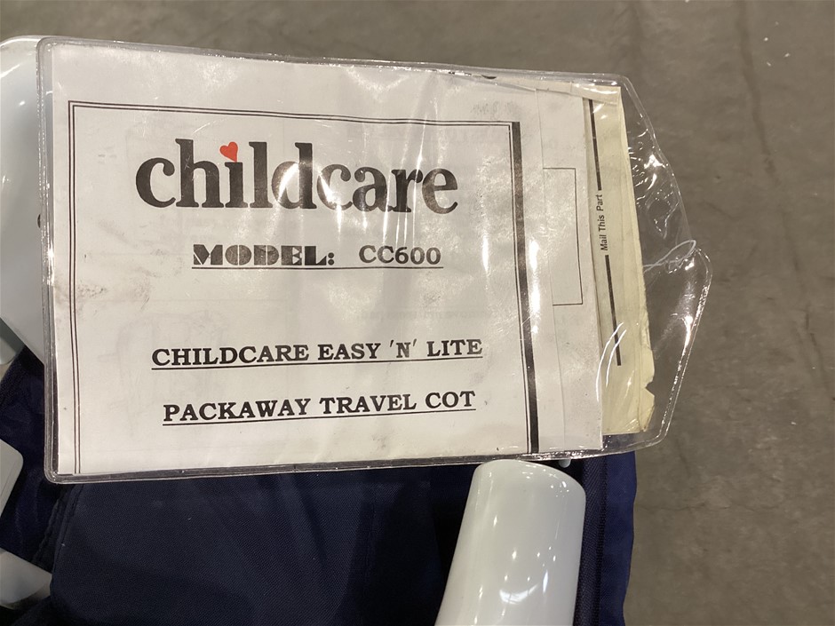 Childcare easy n lite portacot best sale