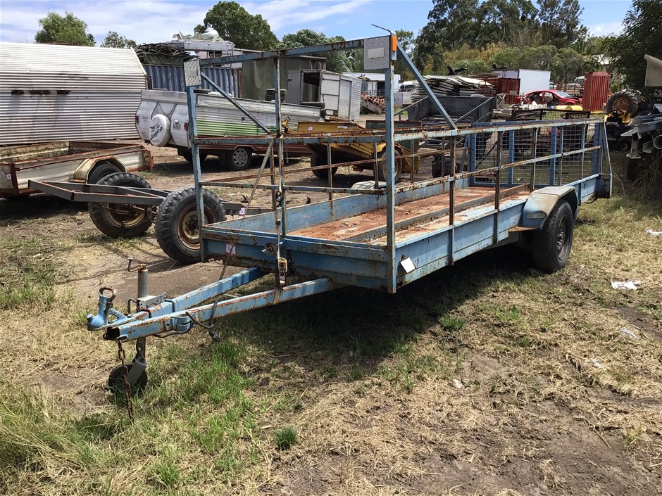 1996 Maryborough Trailer Supplies Single Axle Trailer Auction (0103