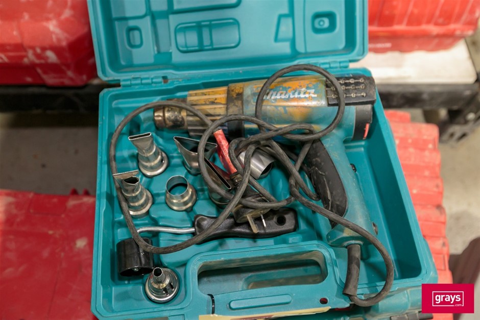 Makita Heat Gun with Poly Case Auction (02115054296) Grays Australia