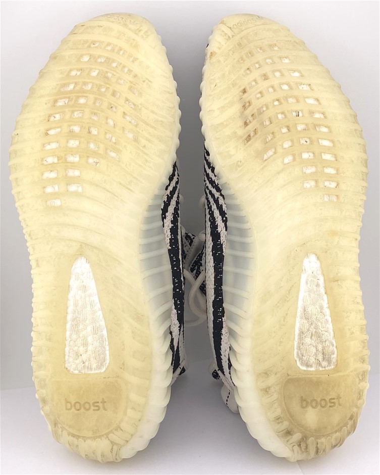 Adidas yeezy zebra sole hotsell