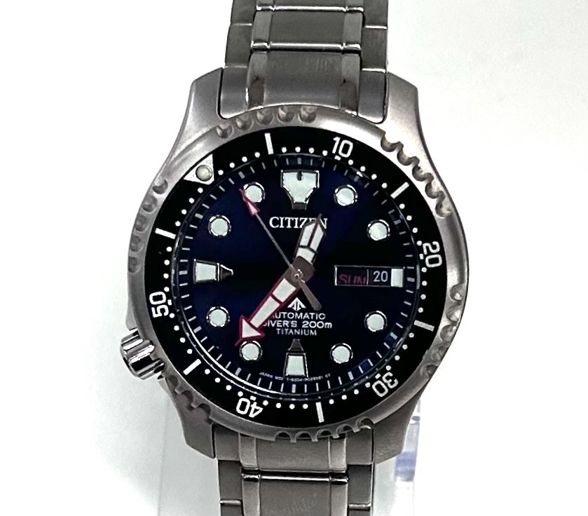 Citizen Pro Master Titanium Automatic Divers Watch, Model:8204-R013211 ...