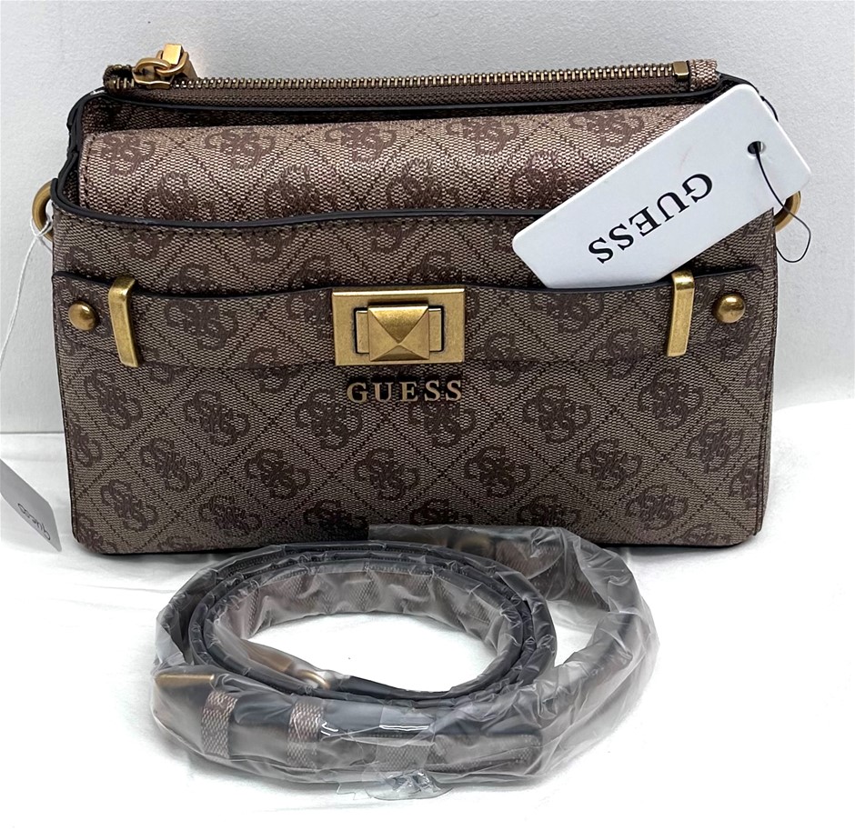 Guess Aieta Society Crossbody Bag Auction (0089-2555650) | Grays