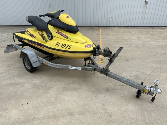 Seadoo Bombardier XP Fiberglass Sit Down Jetski