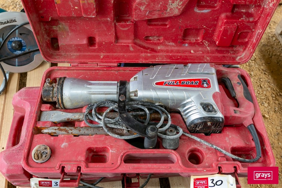 Full Boar FBT120 Jack Hammer with Poly Case Auction (00305053952