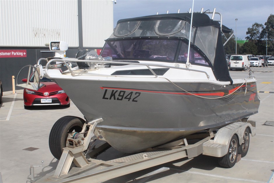 2008 Rip Tide Alloy Power Boat - VIC
