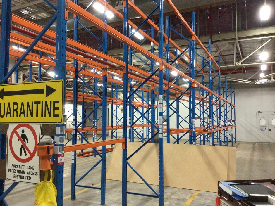 1 X DEXION 7 Bay Pallet Racking Auction (0006-3027305) | Grays Australia
