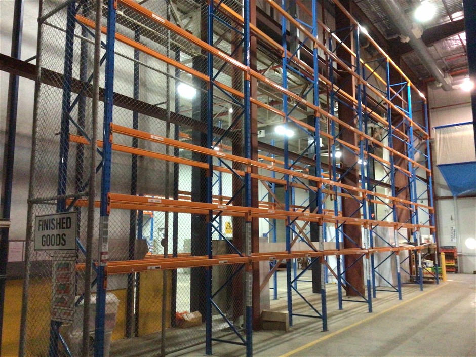 1 X DEXION 6 Bay Pallet Racking Auction (0016-3027305) | Grays Australia