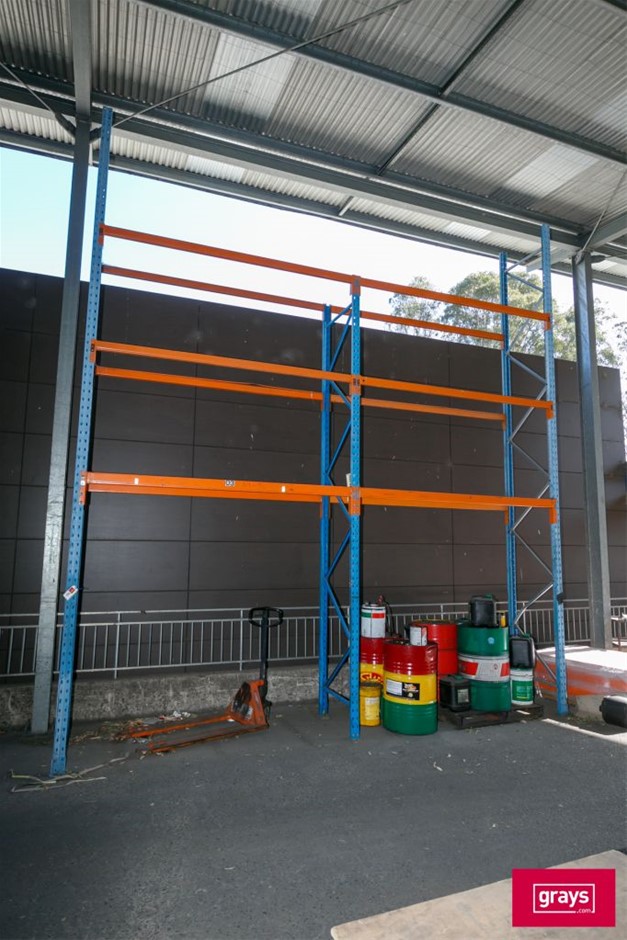 2 Bay Pallet Racking Auction (09075054314) Grays Australia
