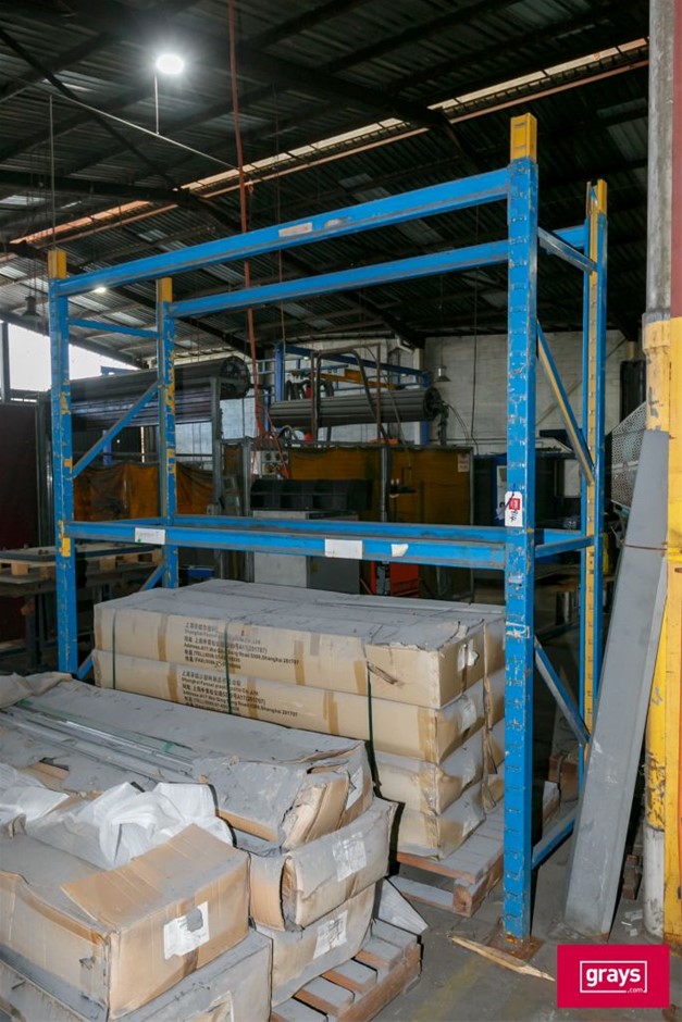 1 Bay Pallet Racking Auction (09145054314) Grays Australia