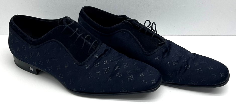 Louis vuitton mens hot sale suede shoes