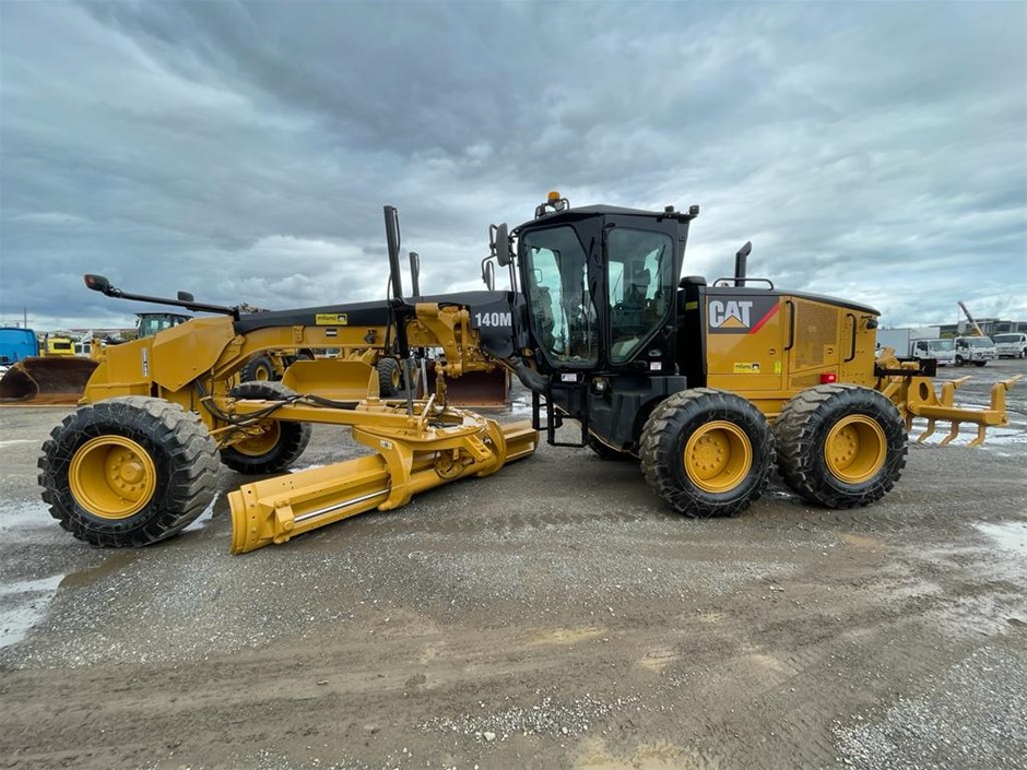 <p>2014 Caterpillar 140M Motor Grader (MM174)</p>
