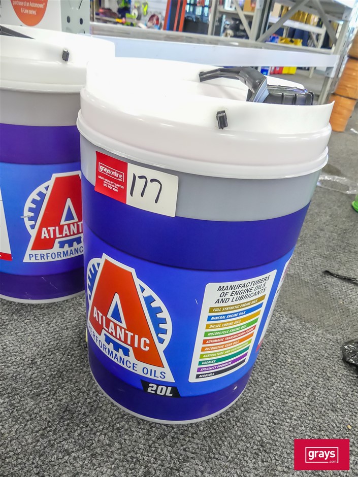 Atlantic Lubricants MowLawn 30 Unused 4 Stroke Mono Grade Oil Auction