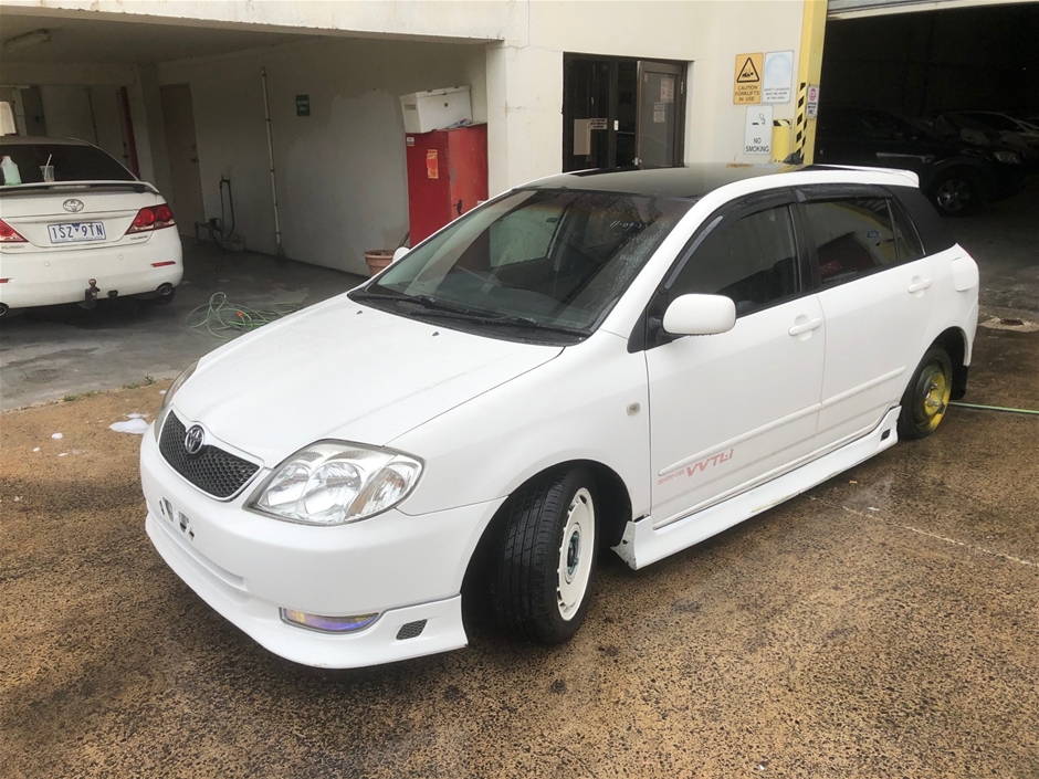 2004 Toyota Corolla Sportivo ZZE123R Manual Hatchback